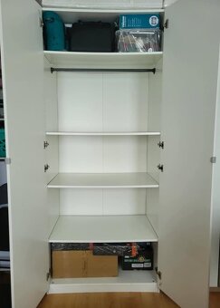 Šatní skříň PAX z IKEA, bílá - 3