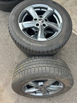 Sada zimních pneumatik, 215/60r16, alu kola - 3