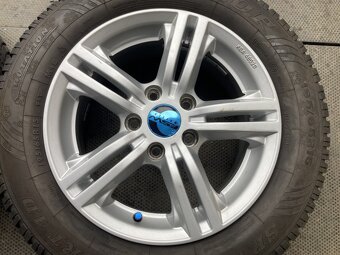Alu kola MSW 15" 5x112 zimní DUNLOP 195/65R15 - 3