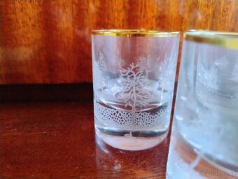 Moser paňákovky motiv stromky 5 ks - 3