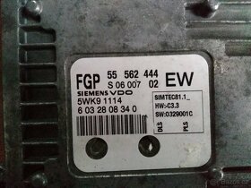 Řídící jednotka motoru Zafira B Z22YH - 3