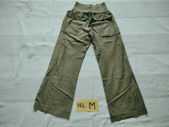 Těhotenské zelené kalhoty - 3