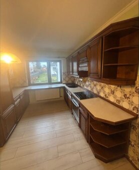 Rustikální linka tmavý dub se spotřebiči,6176 - 3