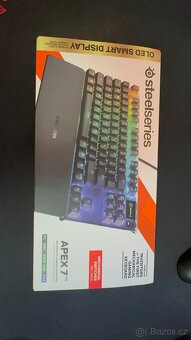 Herní klávesnice Steelseries apex tkl 7 - 3