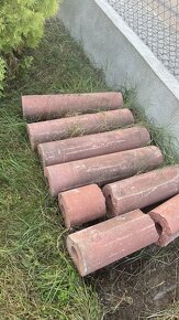 4 ks palisád, výška 80cm, průměr 20cm. - 3