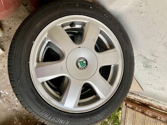 ALU kola ŠKODA FABIA (originální) -195/50 R15 82 - 3