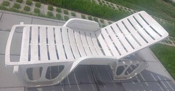 Bazénové lehátko plastové bytelné sklápěcí - 3