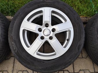 Alu kola 15" rozteč VW, Šk., Barum Bravuris 5 195/65/R15 - 3
