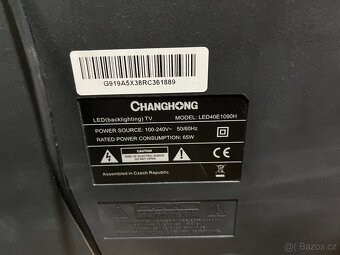 Changhong LED40E1090H - 3