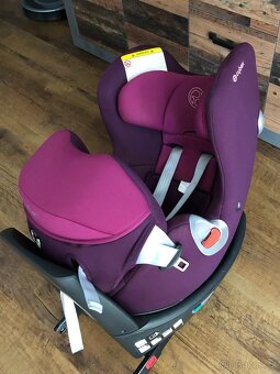 Prodám autosedačku Cybex Sirona s ISOFIXem a pultíkem - 3