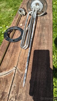 Příruba s topným tělesem, těsnění, termostat - 3
