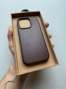 Nomad kryt kožený iPhone 16 Pro - 3
