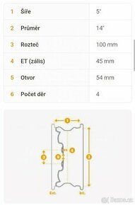 Plechový ráfek Suzuki Swift s senzorem tlaku - snímač - 3