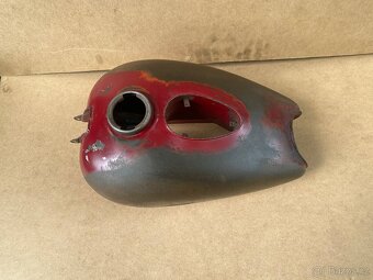 Nádrž Jawa 250,350 pérák patinovka - 3