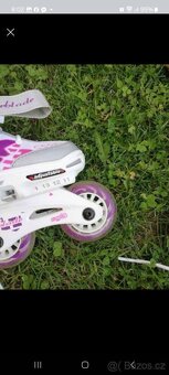 Kolečkové brusle Rollerblade 2x použité - 3