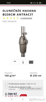 Zahradní slunečník - 3