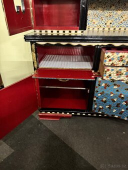 Ručně zdobený mozaikový kredenc – originální designový kus - 3