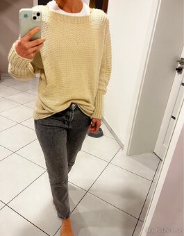 Béžový svetřík Trenyol - 3