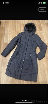 Dlouhý kabát Cropp,velikost S/M - 3