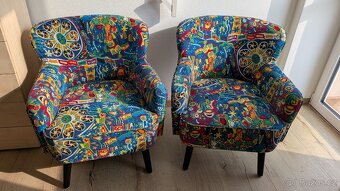 Křeslo patchwork - 3