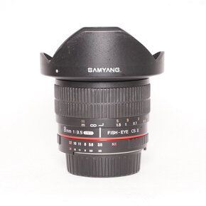 Samyang 8mm 3,5 UMC pre Nikon DX - 3