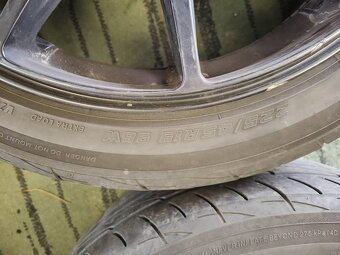 Sada ALU kol s roztečí 5x114,3 s obutymi letními PNEU 225/45 - 3