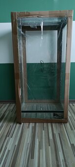 Prodám nové terárium 40x40x80 na výšku - 3