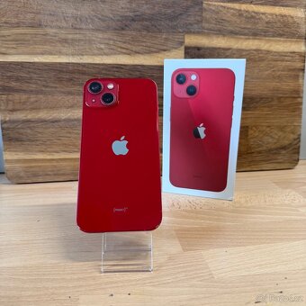 iPhone 13 128GB, červený, 100% baterie (rok záruka) - 3