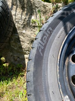 Zimní pneu Michelin Alpin A3 175/65 R14 + disky Citroën - 3