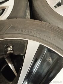 Prodám ALU kola 245/45 r18 - 3
