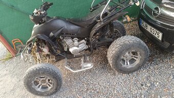 Prodám čtyřkolku lydu 250 s TP STK skoro ještě dva roky - 3