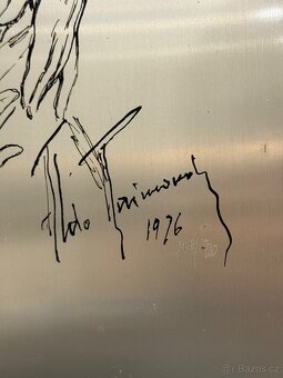 Limitovaný tisk Aldo Raimondi – Madona s dítětem (1976) - 3