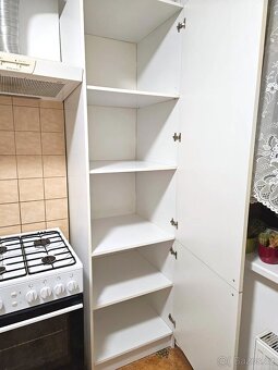 Bílá kuchyňská linka 180 Cm + potravinová skříňka 60 cm - 3