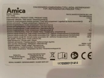 Chladnička Amica - 3