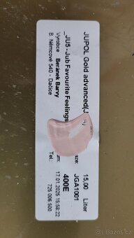 Jupol Gold interiérová barva růžová 30 litrů  50kg - 3