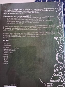 Přijímačky na SŠ - matematika + český jazyk - 3