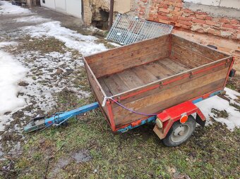 Vozík za auto ,. čtyřkolku - 3