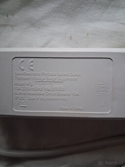 Prodám prodlužovací kabely 220V se 3.-4.a 5ti zásuvkou 220 V - 3