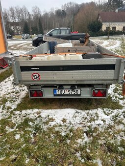 Prodám dvouosi vozík 3,5t - 3