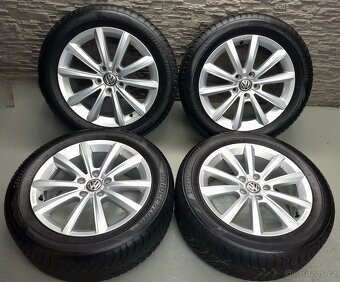 17" Originál VW Merano T-roc 5x112 zimní pneu 6mm - 3