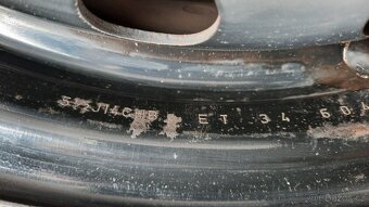 letní pneu 185/65/14 na disku 4x108 r14 Peugeot - 3