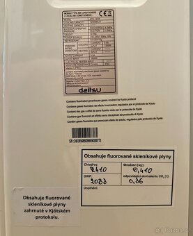Mobilní klimatizace Daitsu APD-12CR - 3