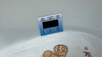 Vanička dětská na koupání s teploměrem - 3