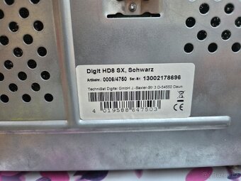 Satelitní příjmač HD8 SX - 3