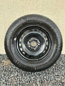 Kola 15" 5 X 112 + pneu + orig. poklice Seat, VW - 3