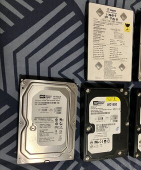 PATA hard disky, HDD 3,5", odzkoušené, cena od 89,- kus - 3
