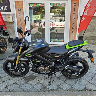 QJ Motor SRK 125 S,ABS,ČR, 1. maj.,záruka,158 km - 3