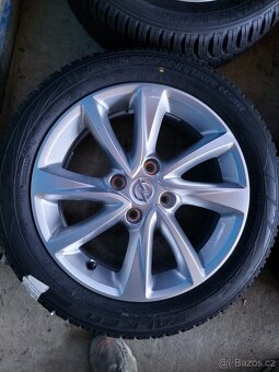 original al kola opel corsa 4x108 + 195/55/16 zima - 3