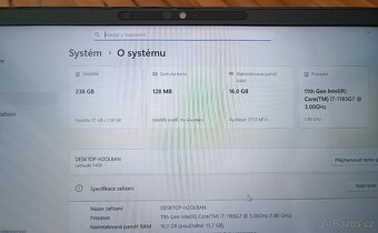 Dell Latitude 7420 i7- 11th / 16GB RAM / SSD 256GB / Win 11 - 3