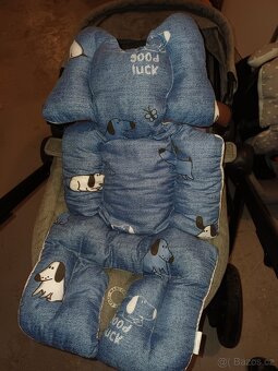 Kočárek Dvojkombinace Maxi Cosi + základna s isofixem - 3